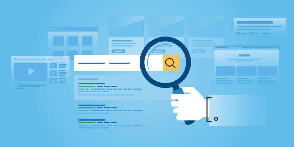 image of user looking at law firms on Google's SERP