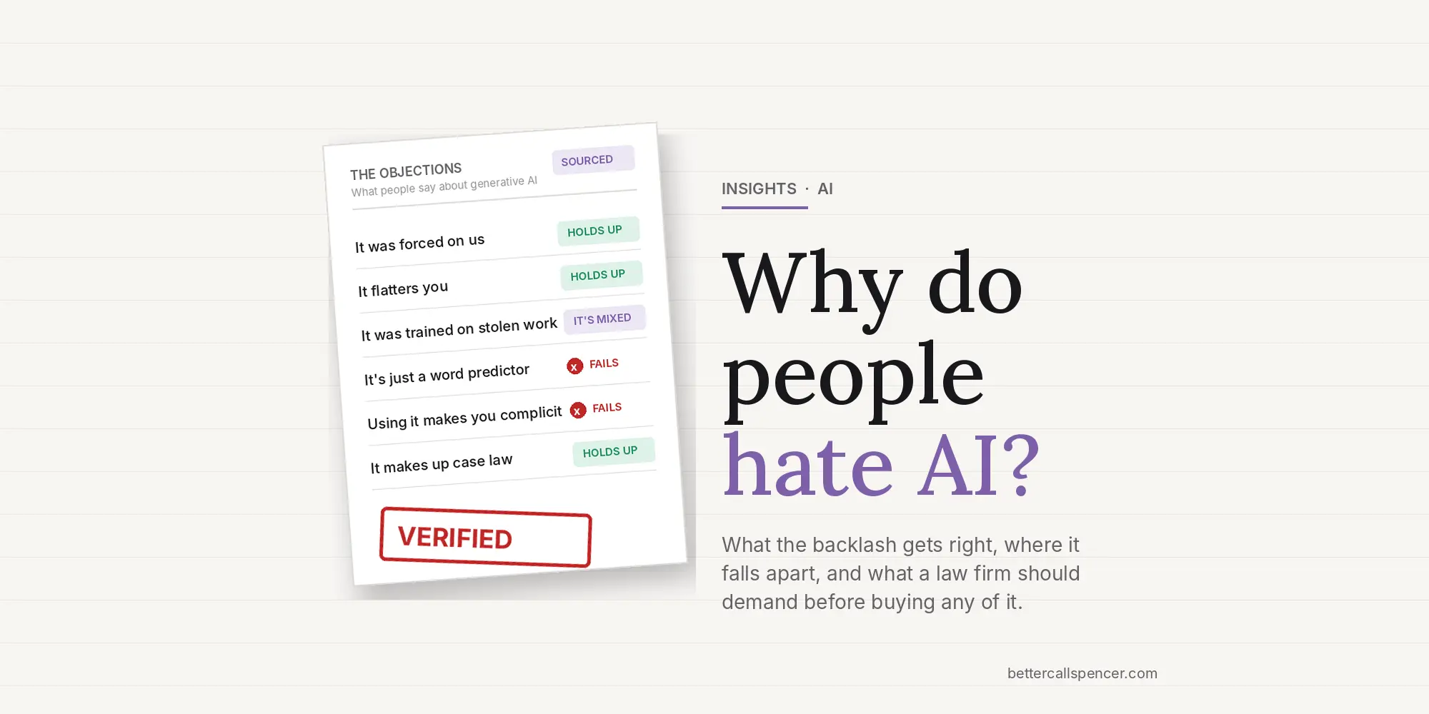 why do people hate AI?